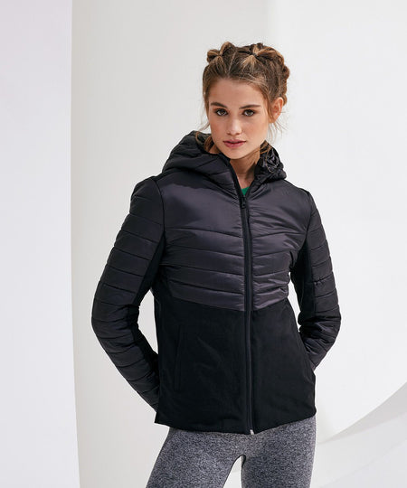 Tri Dri Women'S Insulated Hybrid Jacket - TR083