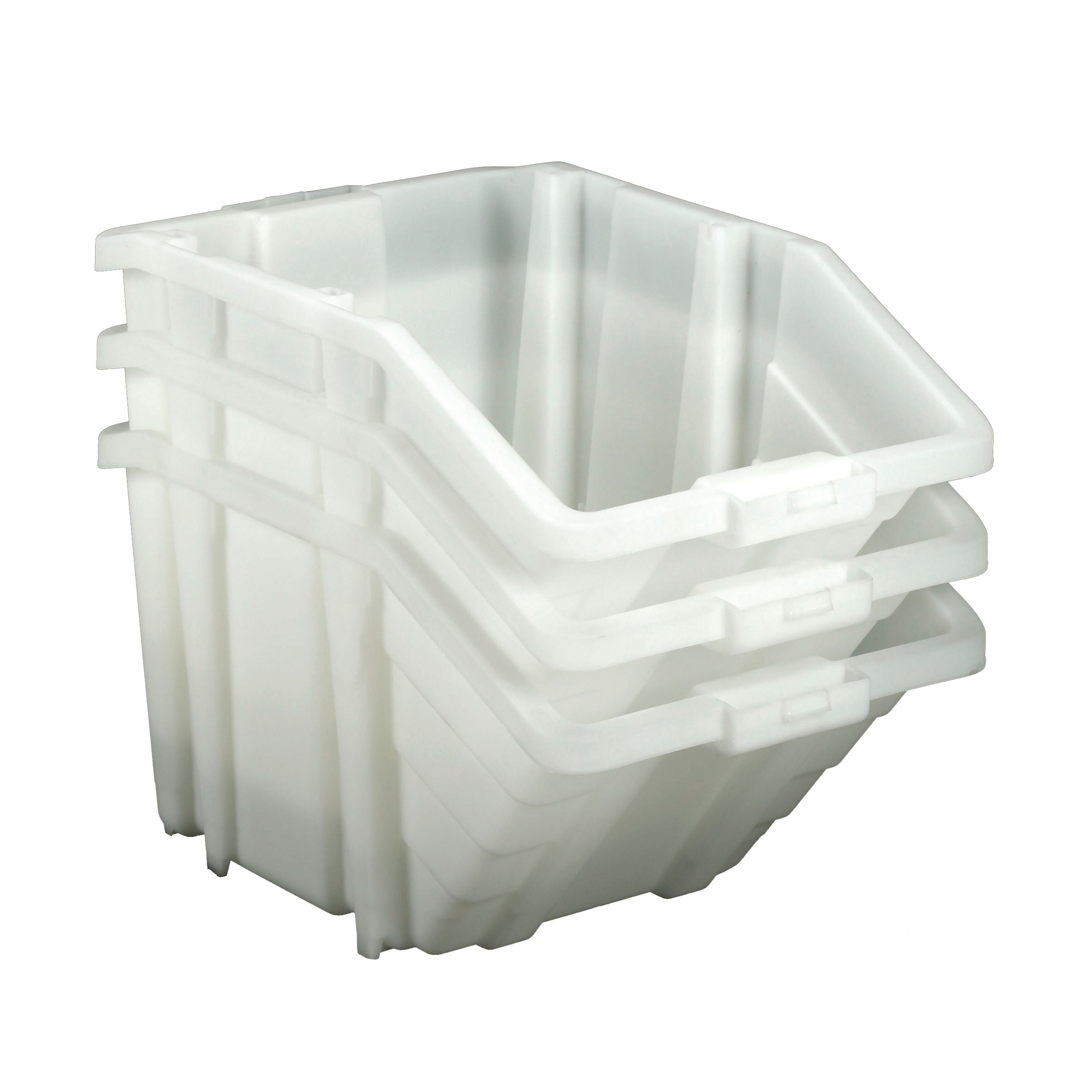 Barton Storage Barton Multifunctional Storage Bins Red Lids – (Pack of 4)