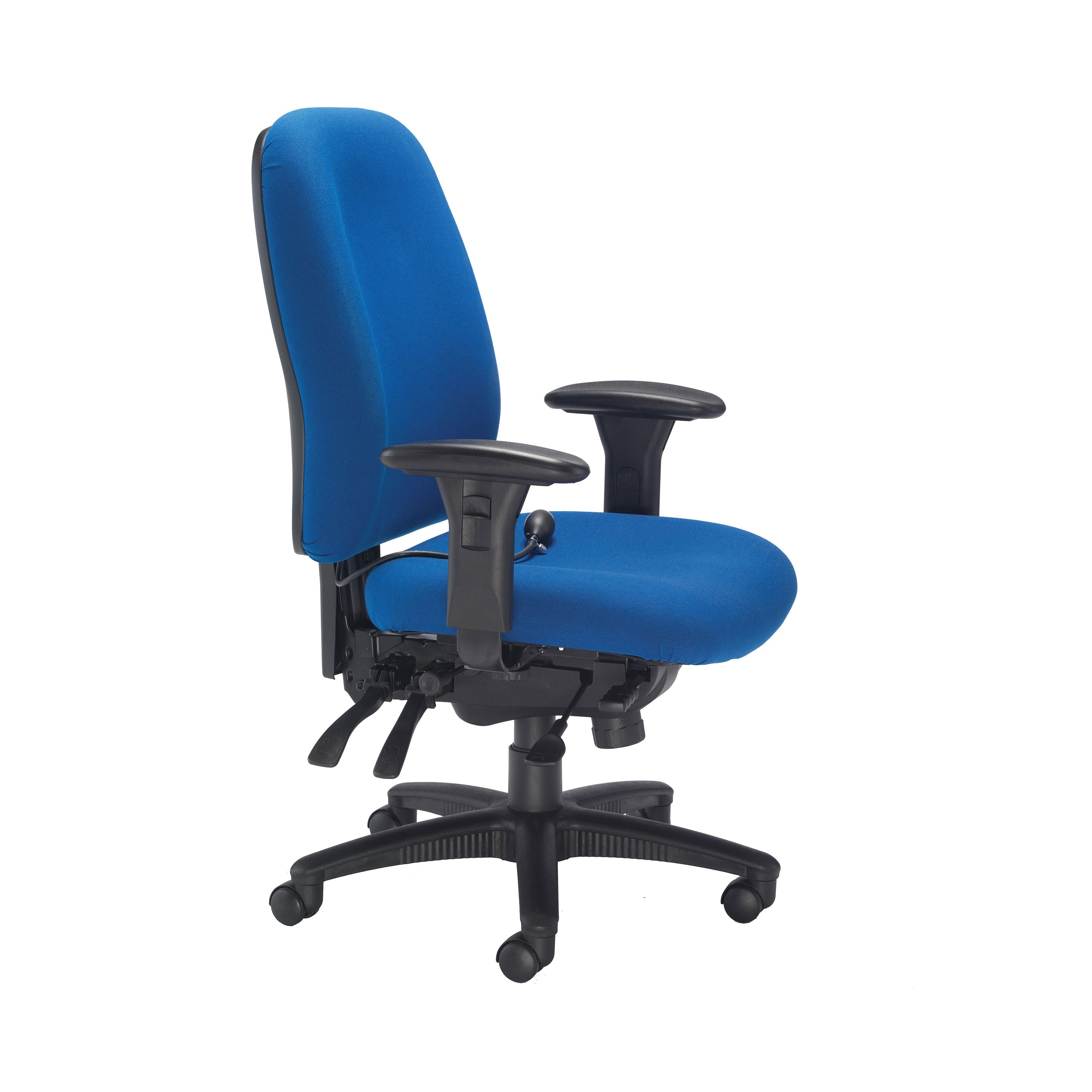 Avior Snowdon Heavy Duty High Back Chair With Lumbar Support Blue Kf72249