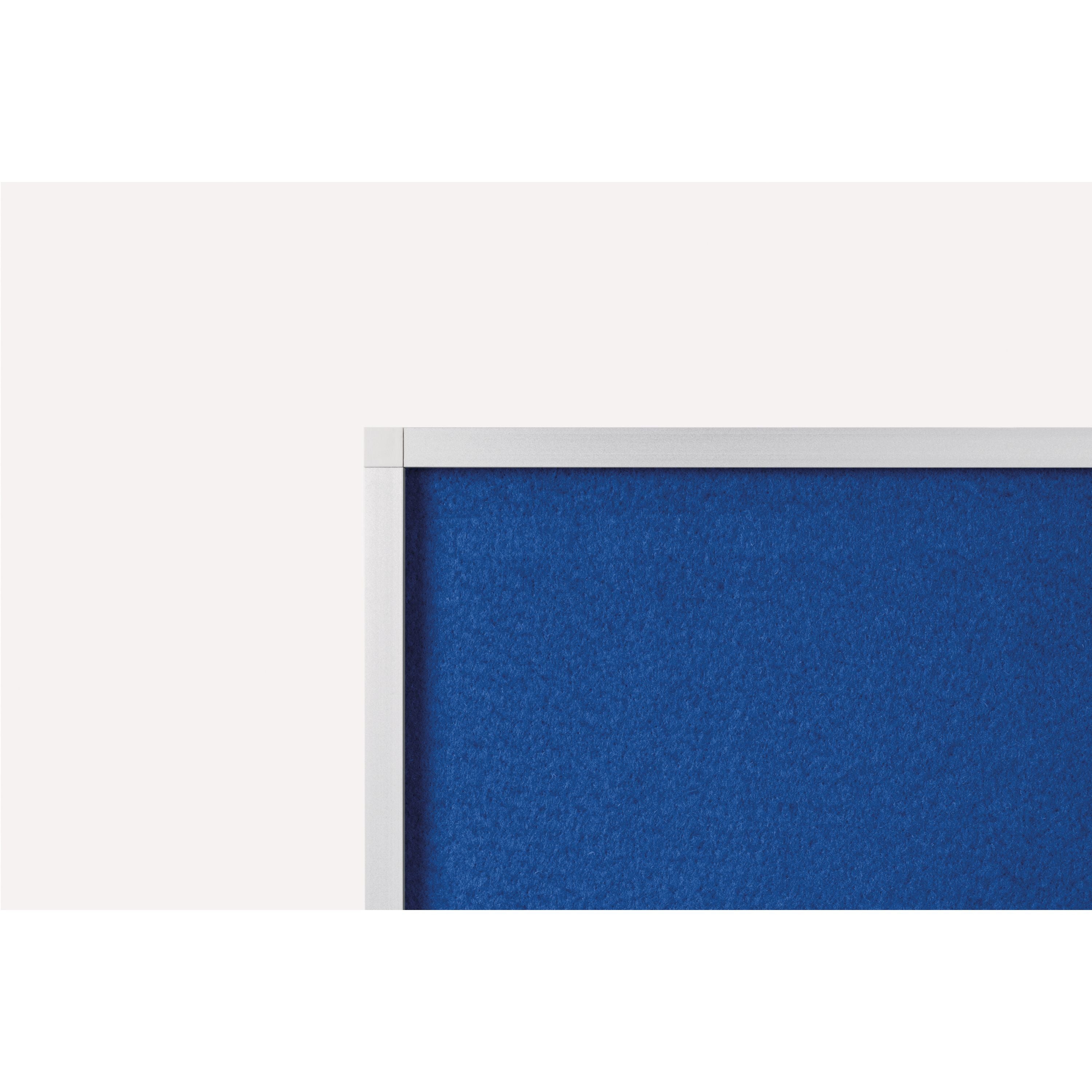 Bi-office New Generation A9 Felt Noticeboard 180x120cm Blue Fa2743830