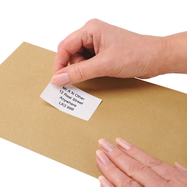 5 Star Office Address Labels 89x36mm On Continuous Roll  (Pack of 250)