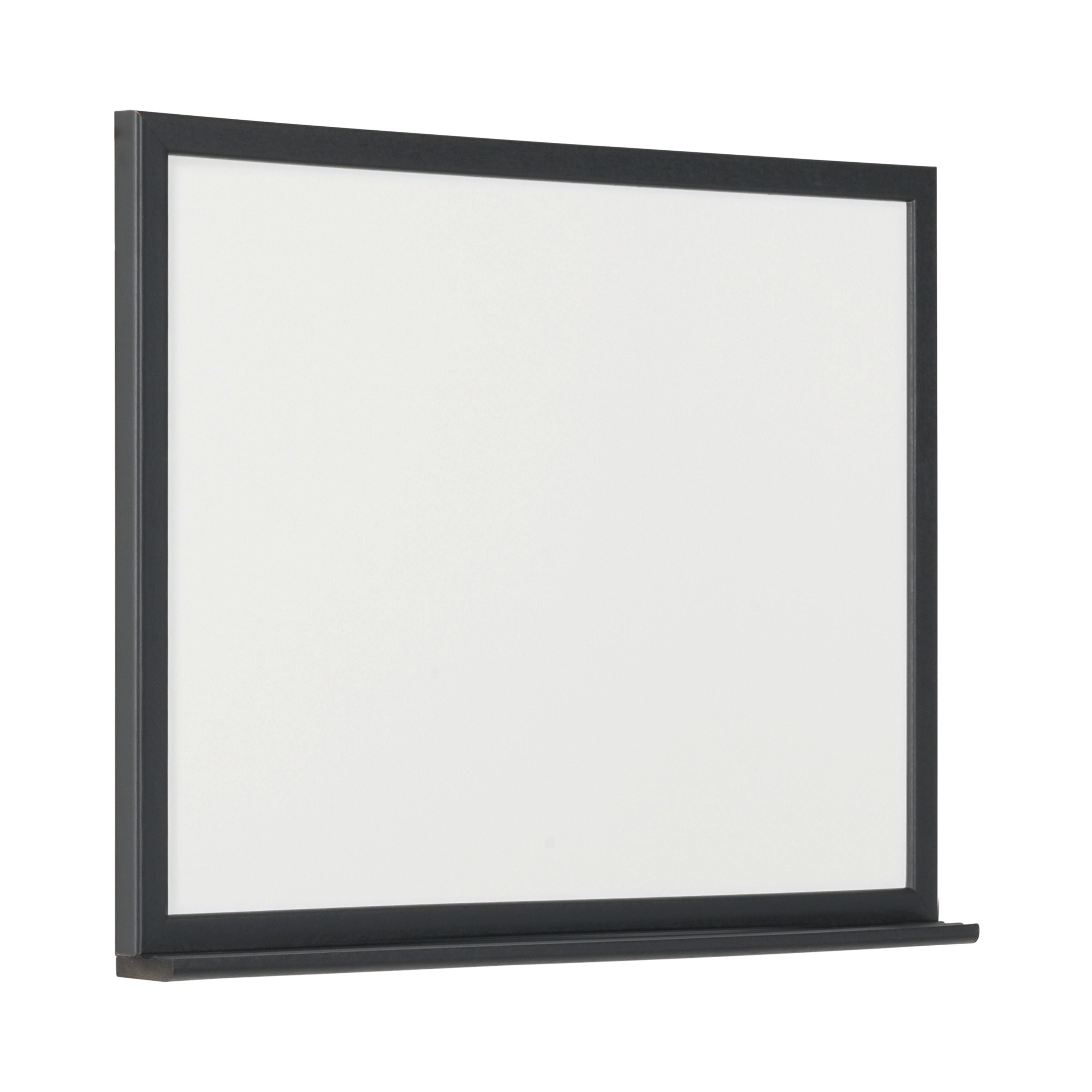 Bi-office Black Frame Drywipe Board 600x450mm Mb0400169