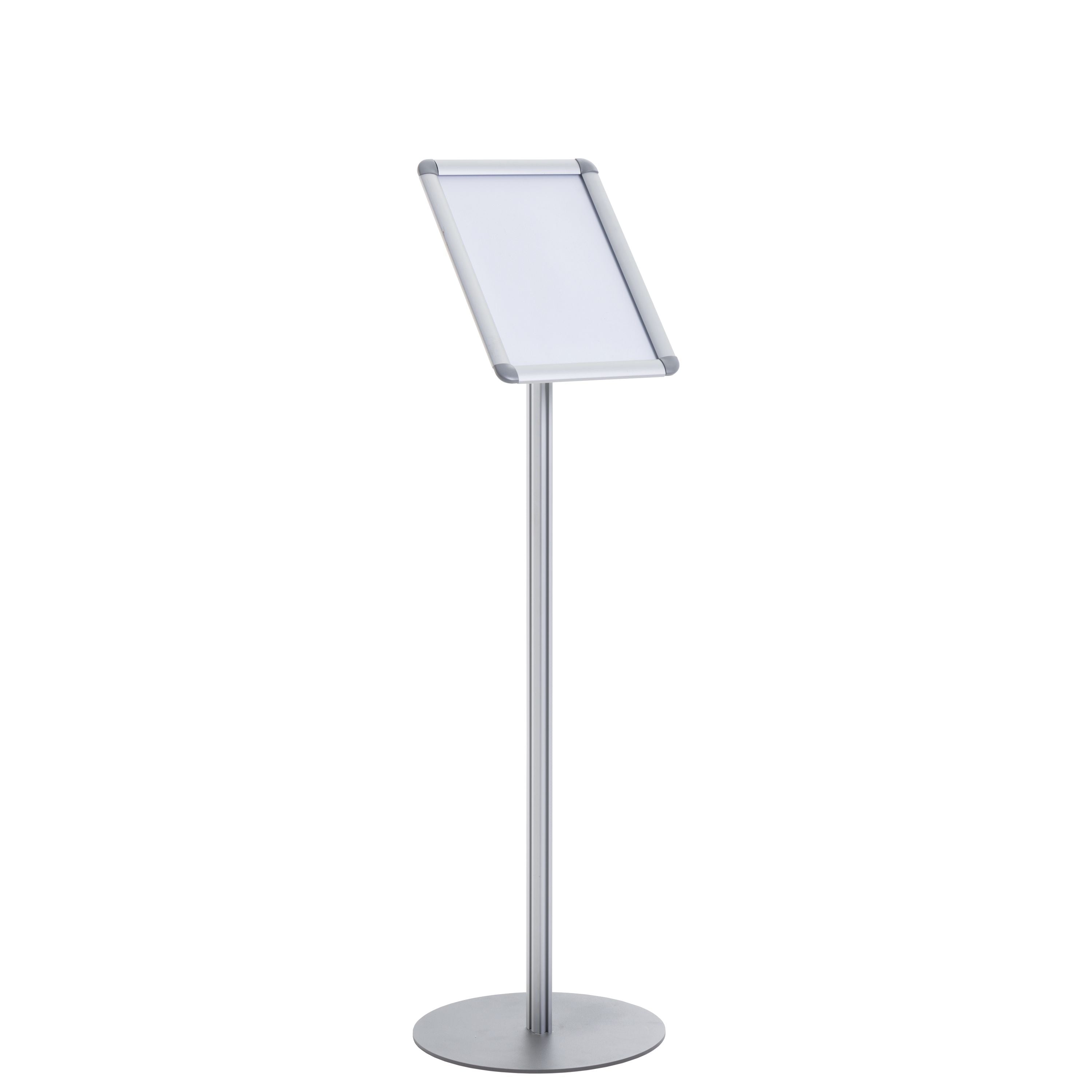 Bi-office Curled Snap Display With Stand Aluminium Structure A4 Sup3101