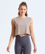 Tri Dri Womens Organic Crop Tank - TR119 - thumbnail 1