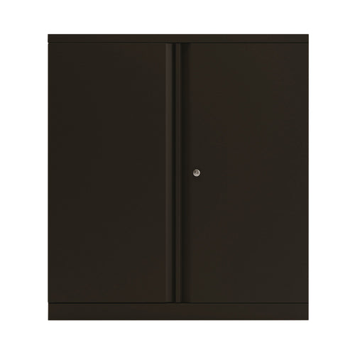 Bisley 2 Door Cupboard Empty 914x470x1000mm Black Kf78711