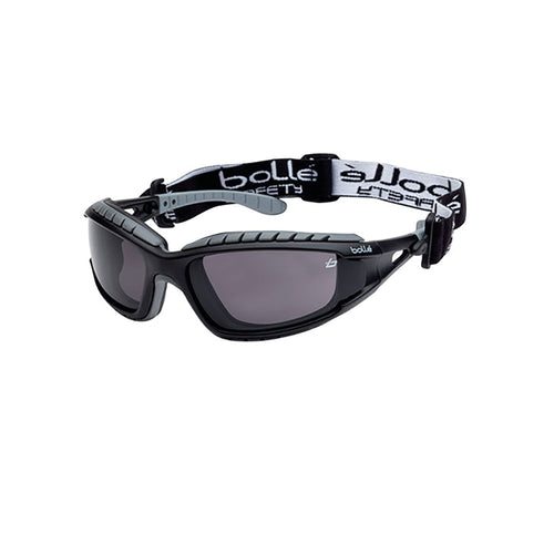 Bolle Tracker Safety Glasses Smoke Botracpsf