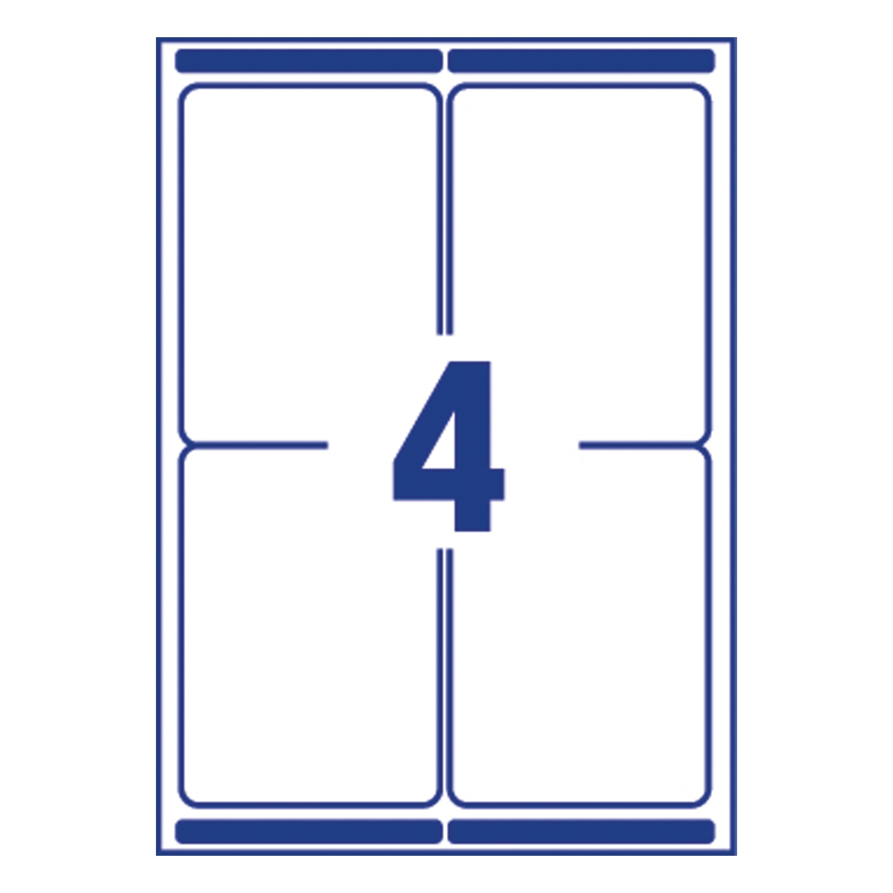 Avery Ultragrip Laser Labels 139x99.1mm White – (Pack of 400)