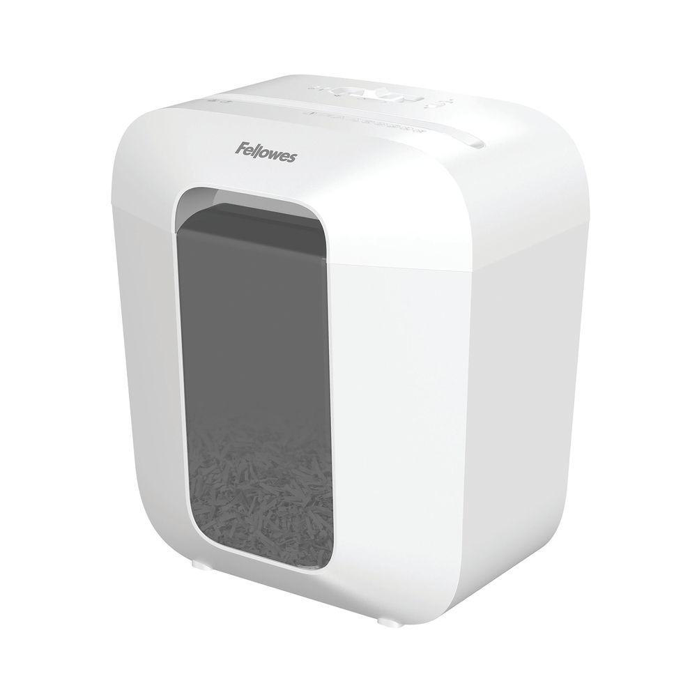 Fellowes Powershred Lx25 Cross-cut Shredder White 100110063