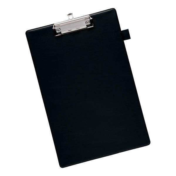 5 Star Office Standard Clipboard With Pvc Cover Foolscap Black
