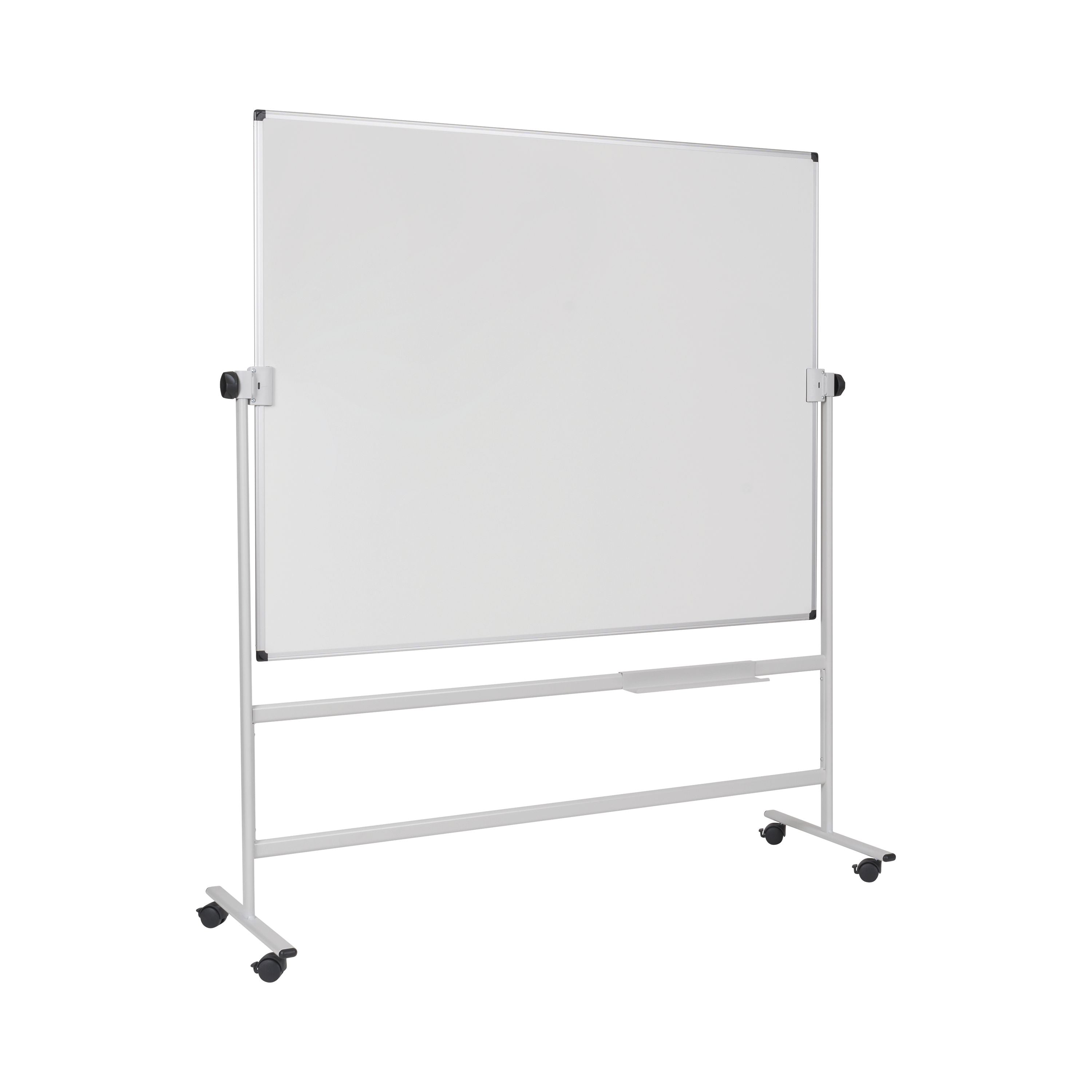 Bi-office Revolving Whiteboard Lacquered Steel Surface 150x120cm Qr0403