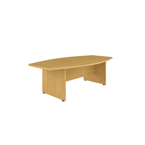 Avior Executive Boardroom Meeting Table 2400x1250x750mm Nova Oak