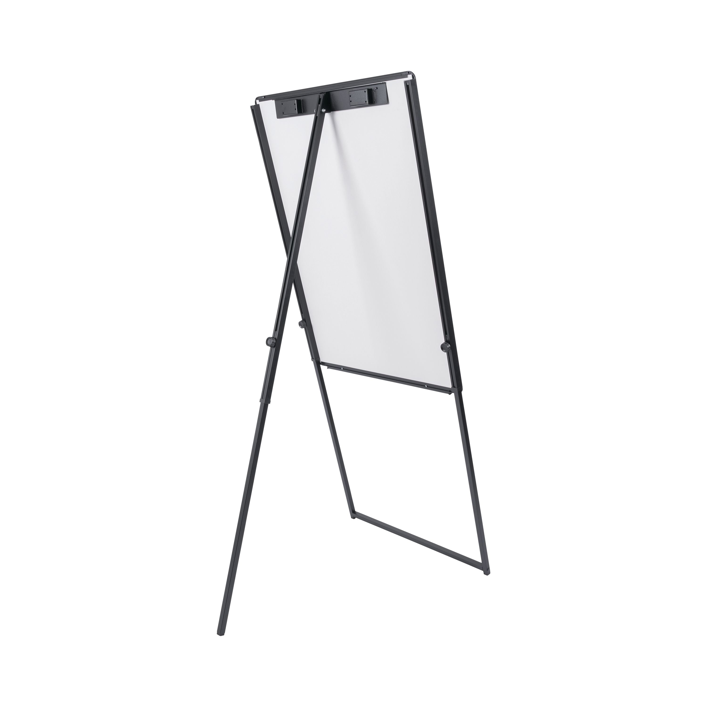 Bi-office Classic Non-magnetic Footbar Easel Black 70x100cm Ea2300007