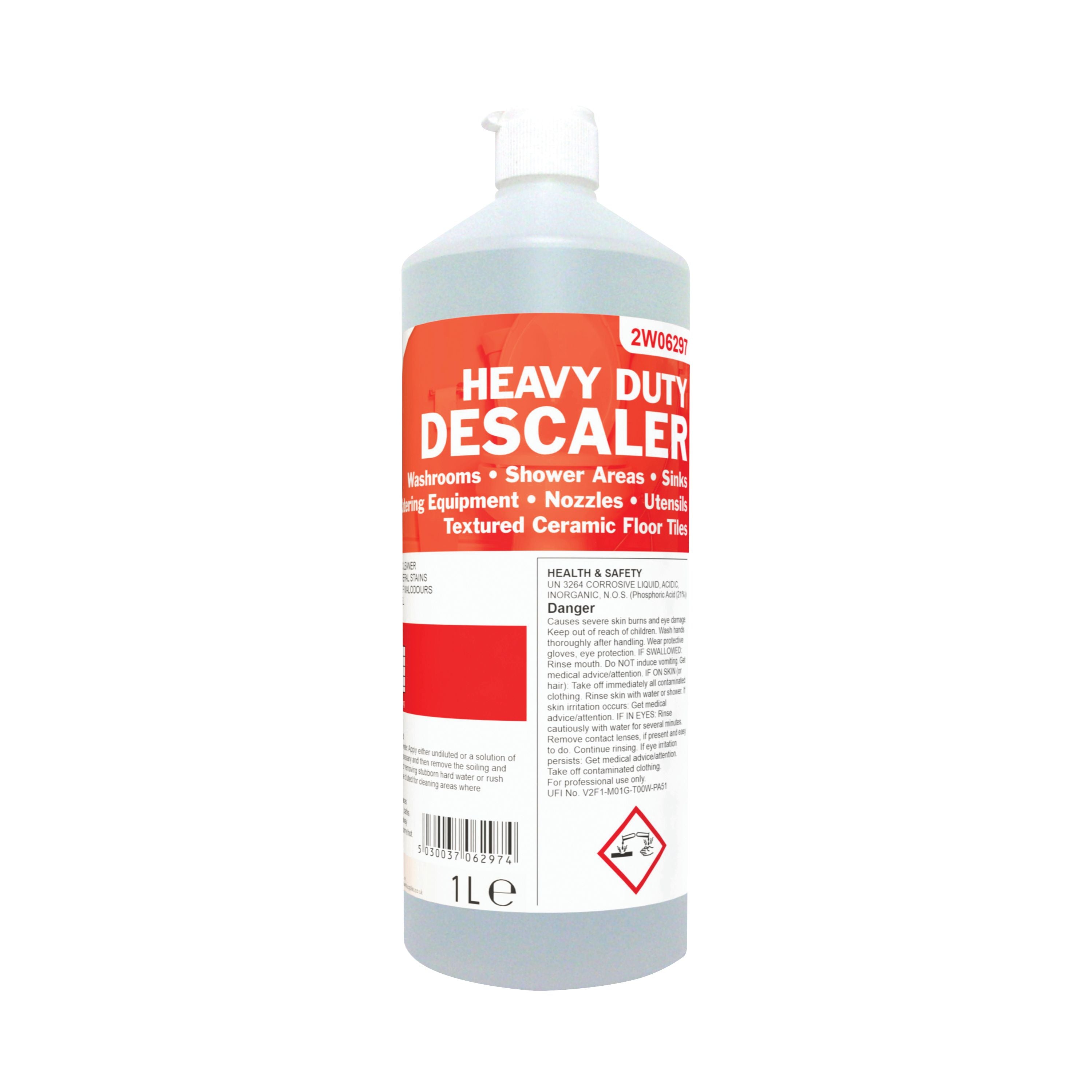 2WORK Heavy Duty Descaler And Cleaner 1 Litre – (Pack of 12)