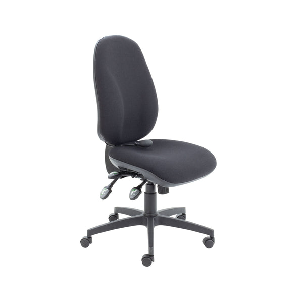 Arista High Back Ergonomic Task Chair 700x700x1040-1160mm Charcoal Kf78699