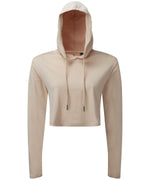 Tri Dri Women's Cropped Hooded Long Sleeve T-Shirt - TR088 - thumbnail 3