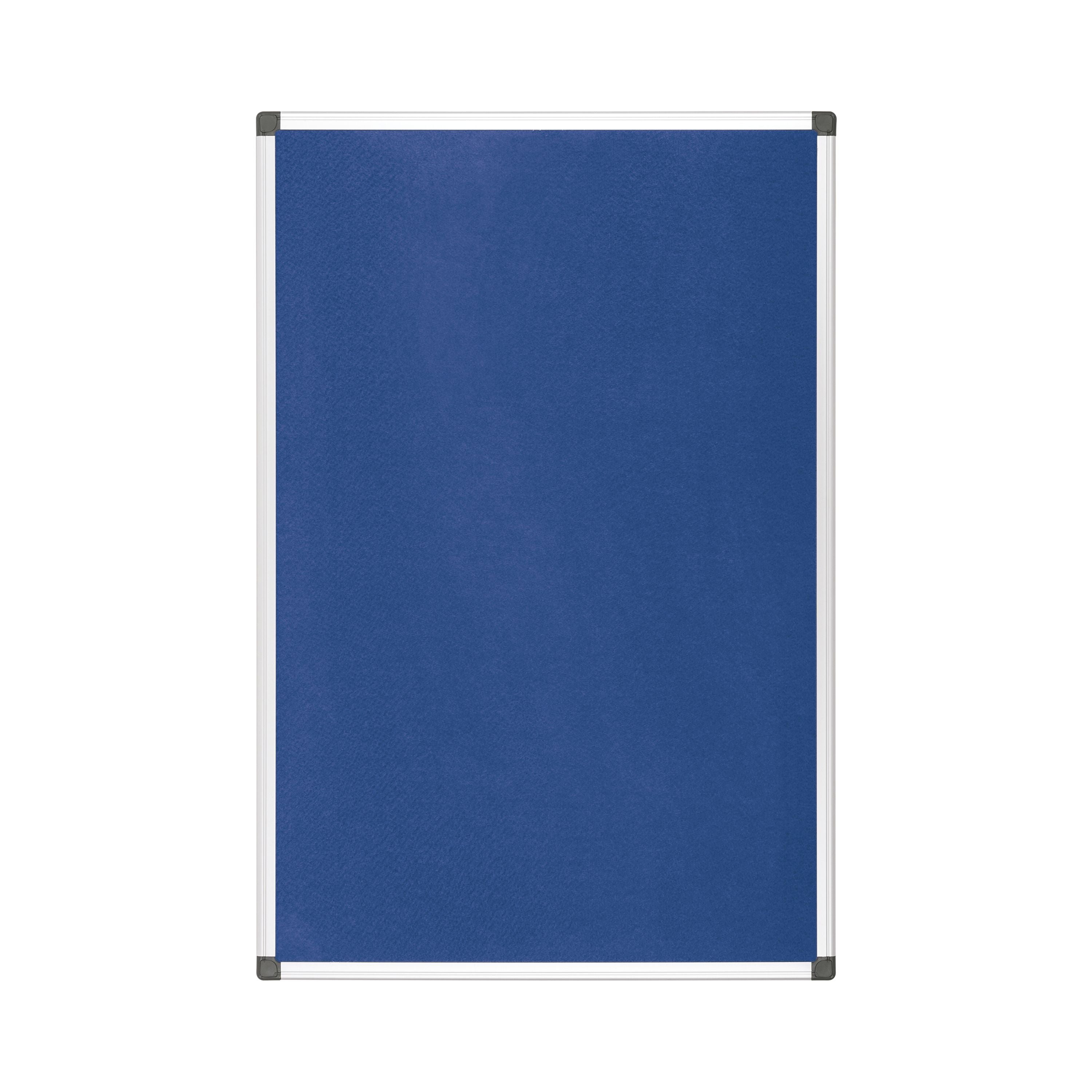 Bi-office New Generation A9 Felt Noticeboard 120x120cm Blue Fa3843170