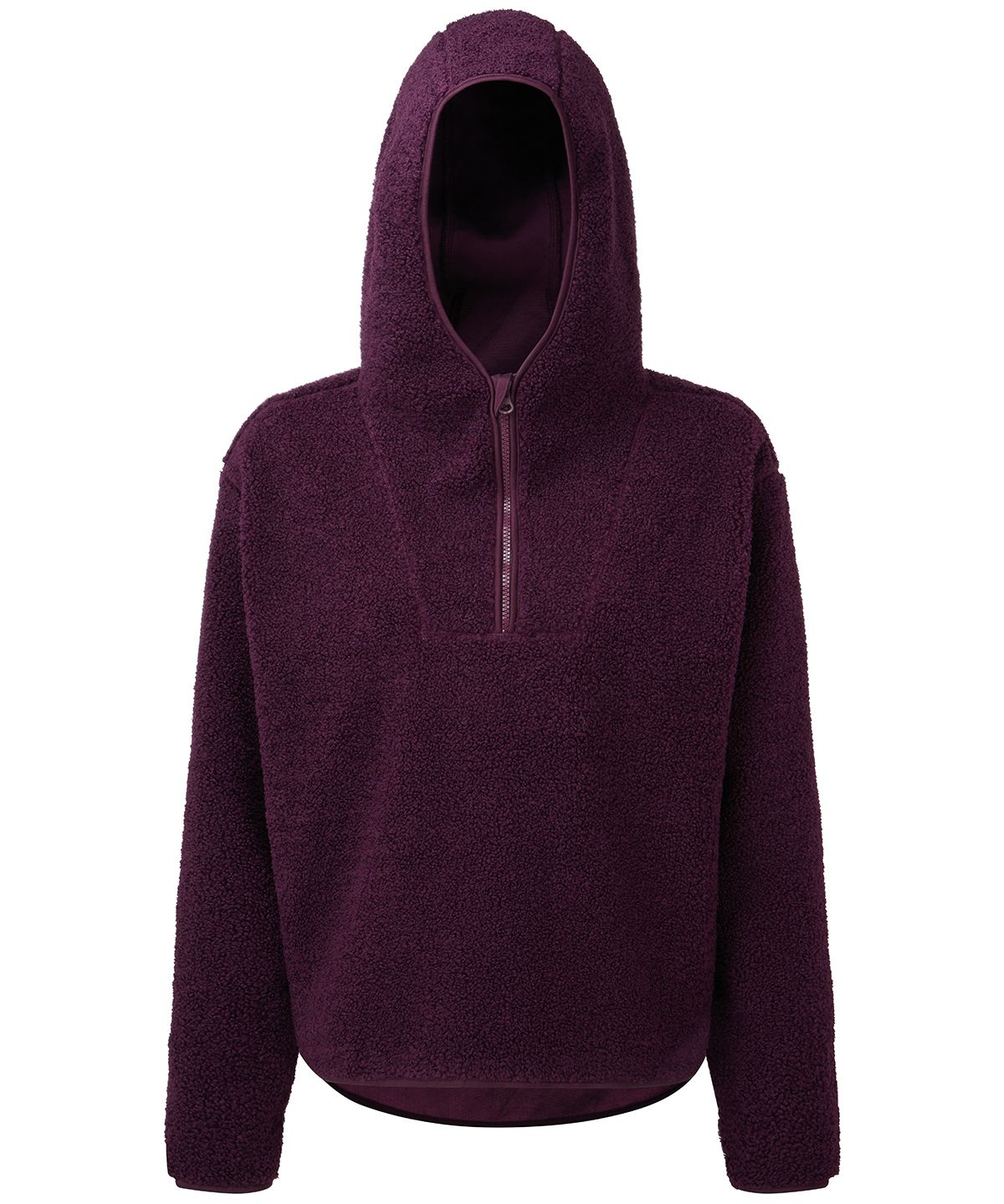 Tri Dri Women'S  Sherpa -Zip Hoodie - TR089