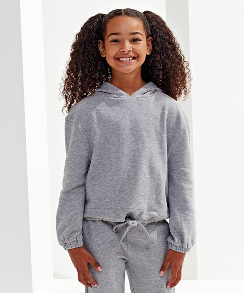 Tri Dri Kids  Recycled Cropped Oversize Hoodie - TR85B