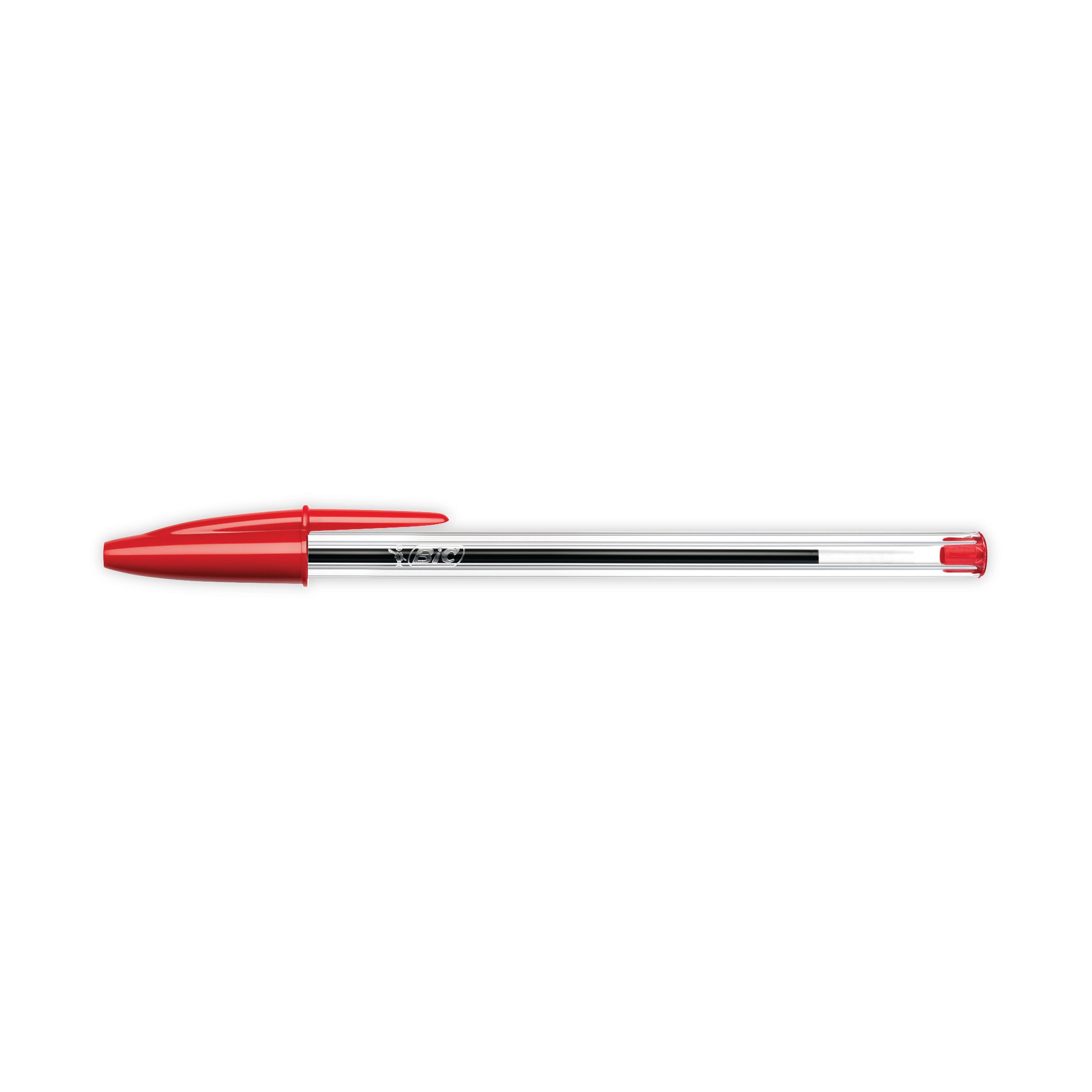 Bic Cristal Ballpoint Pen Medium Red – (Pack of 50)