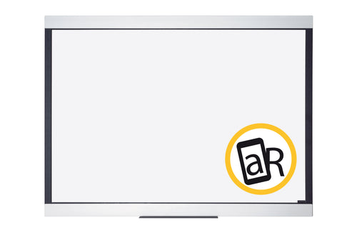 Bi-office Expression Whiteboard Magnetic Ceramic Surface Aluminium Frame 120x90cm Exp050301