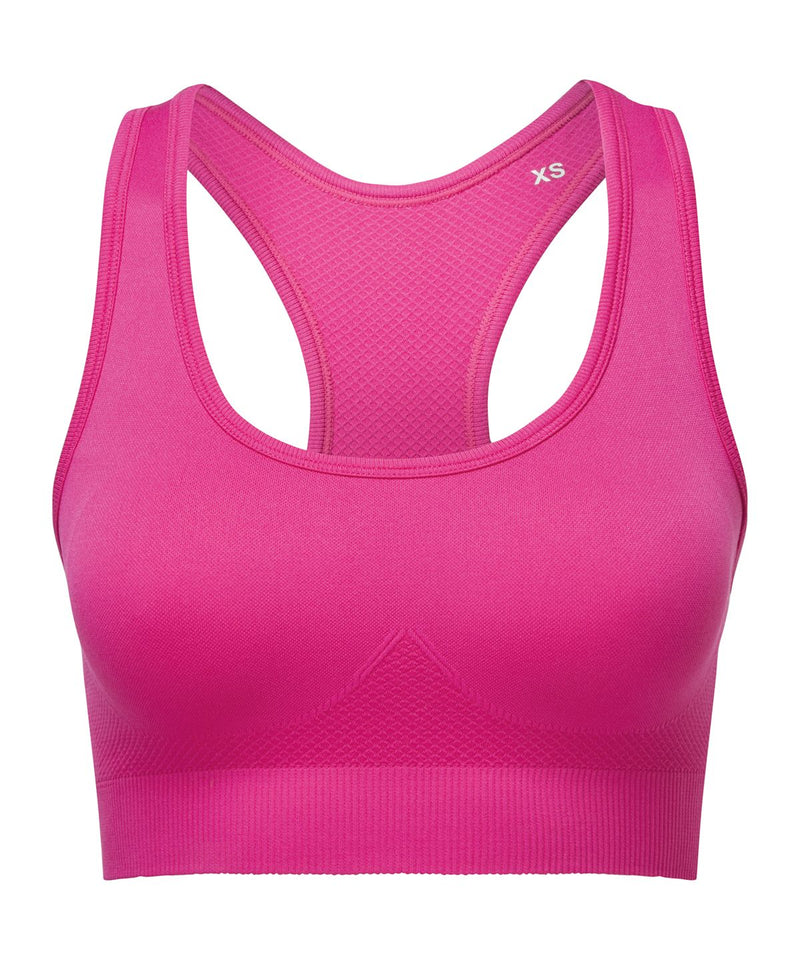 Tri Dri Seamless '3d Fit' Multi-Sport Sculpt Solid Colour Bra - TR214
