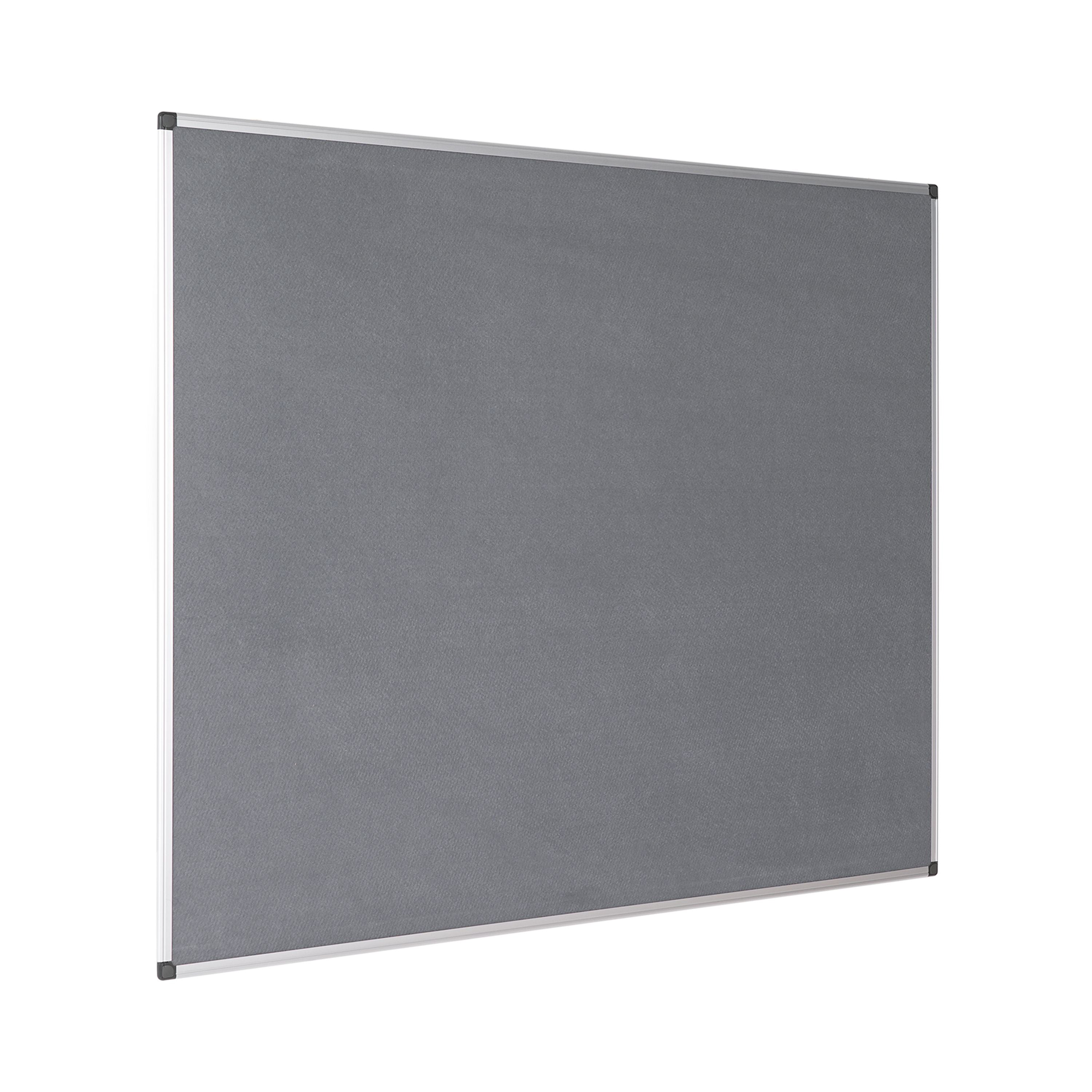 Bi-office New Generation A9 Felt Noticeboard 150x120cm Grey Fa1242170