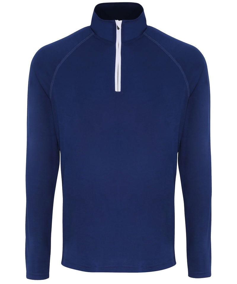 Tri Dri Long Sleeve Performance Zip - TR110