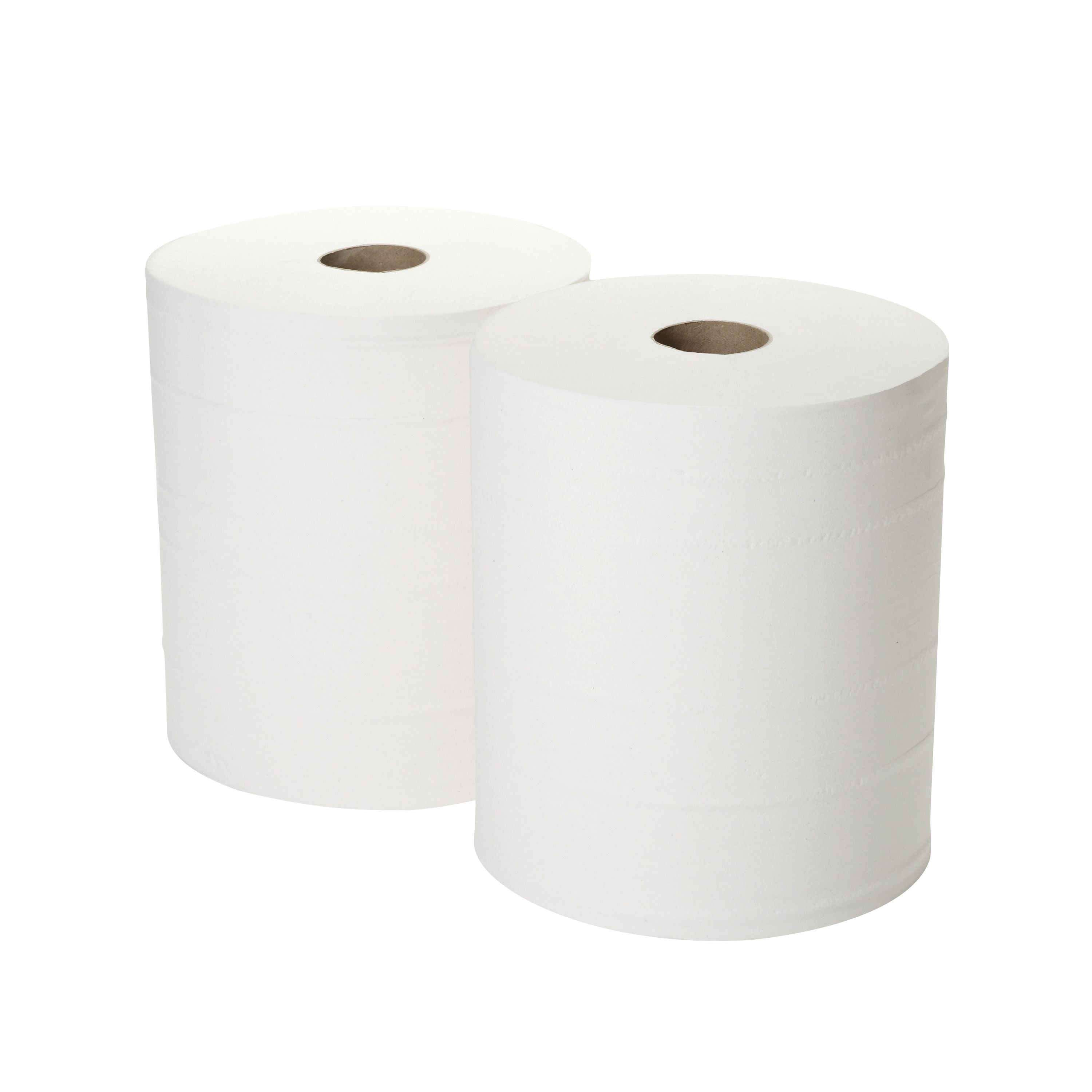 2WORK Forecourt Roll 2-ply 360m x 280mm White – (Pack of 2)