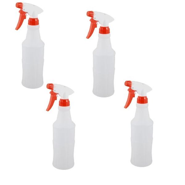 2WORK Trigger Spray Refill Bottle Red – (Pack of 4)