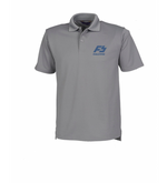 Fergus Barlow Wicking Polo Shirt Charcoal