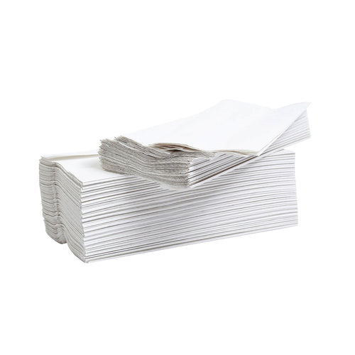 2WORK Hand Towel 2-ply Flushable White 310x230mm – (Pack of 2430)