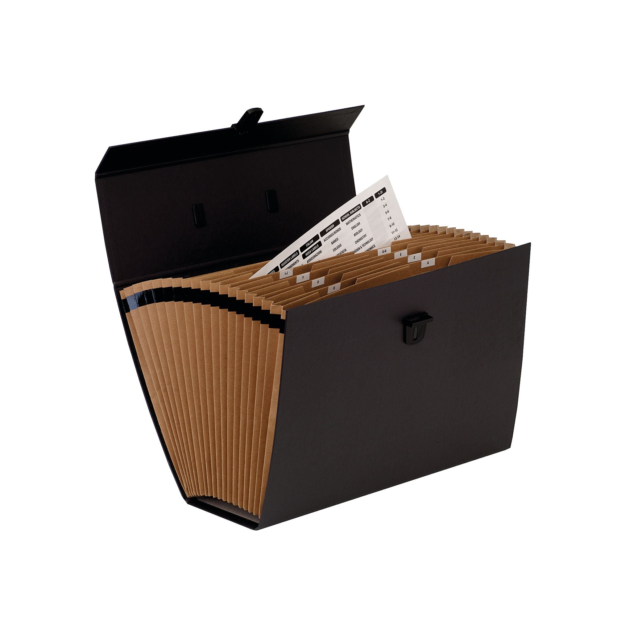 Bankers Box Fellowes Bankers Box Expanding Handifile Black 9351501