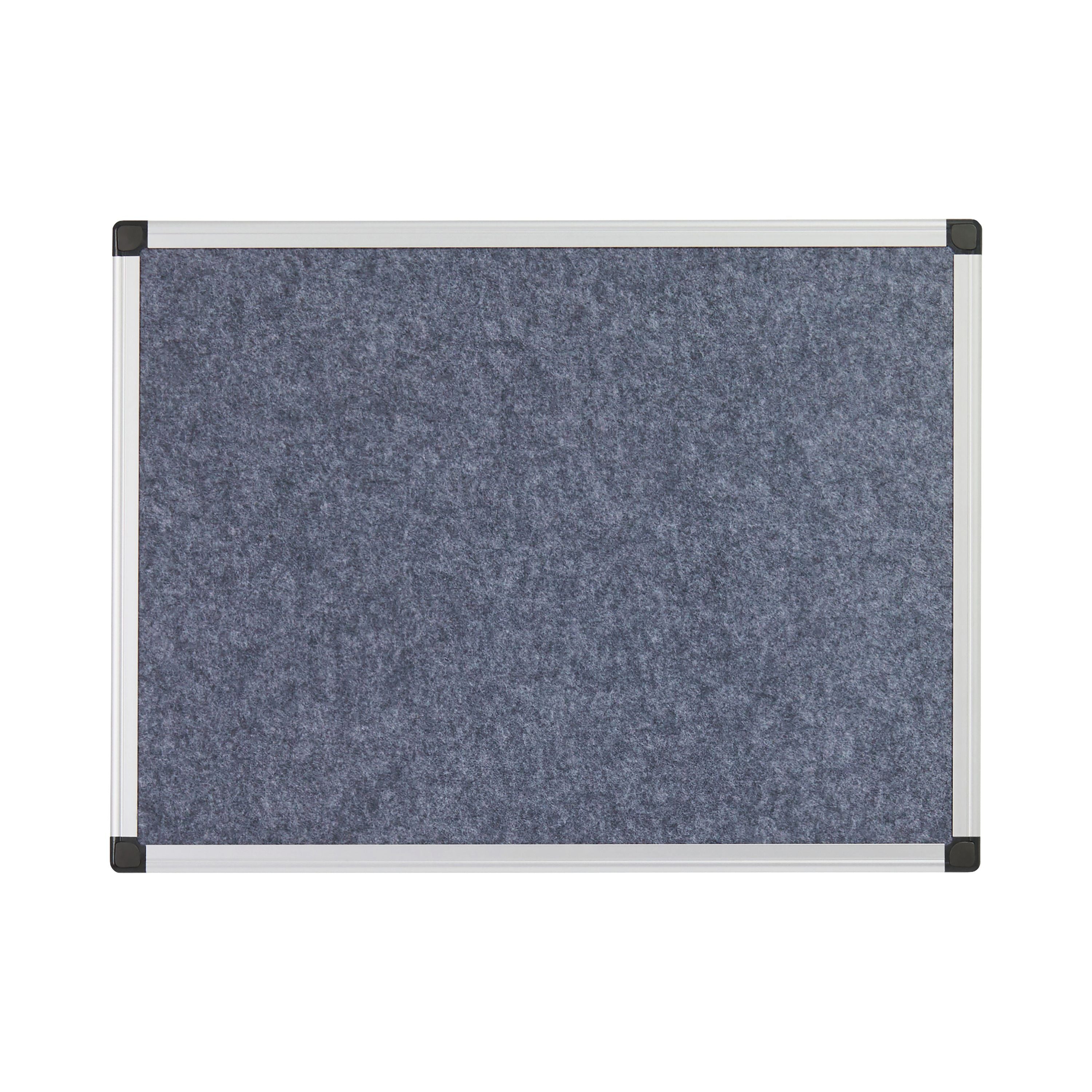 Bi-office Maya Fire Retardant Noticeboard Grey Aluminium Frame 1500x1200mm Sa1202170