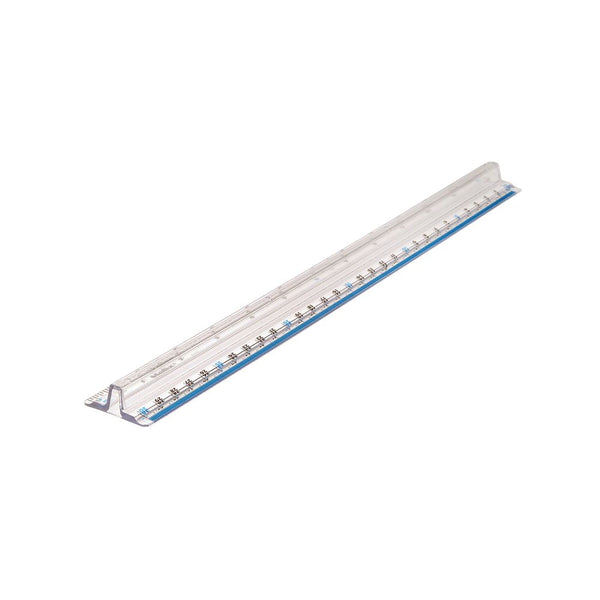 Helix Shatter Resistant Fingergrip Ruler 30cm – (Pack of 10)
