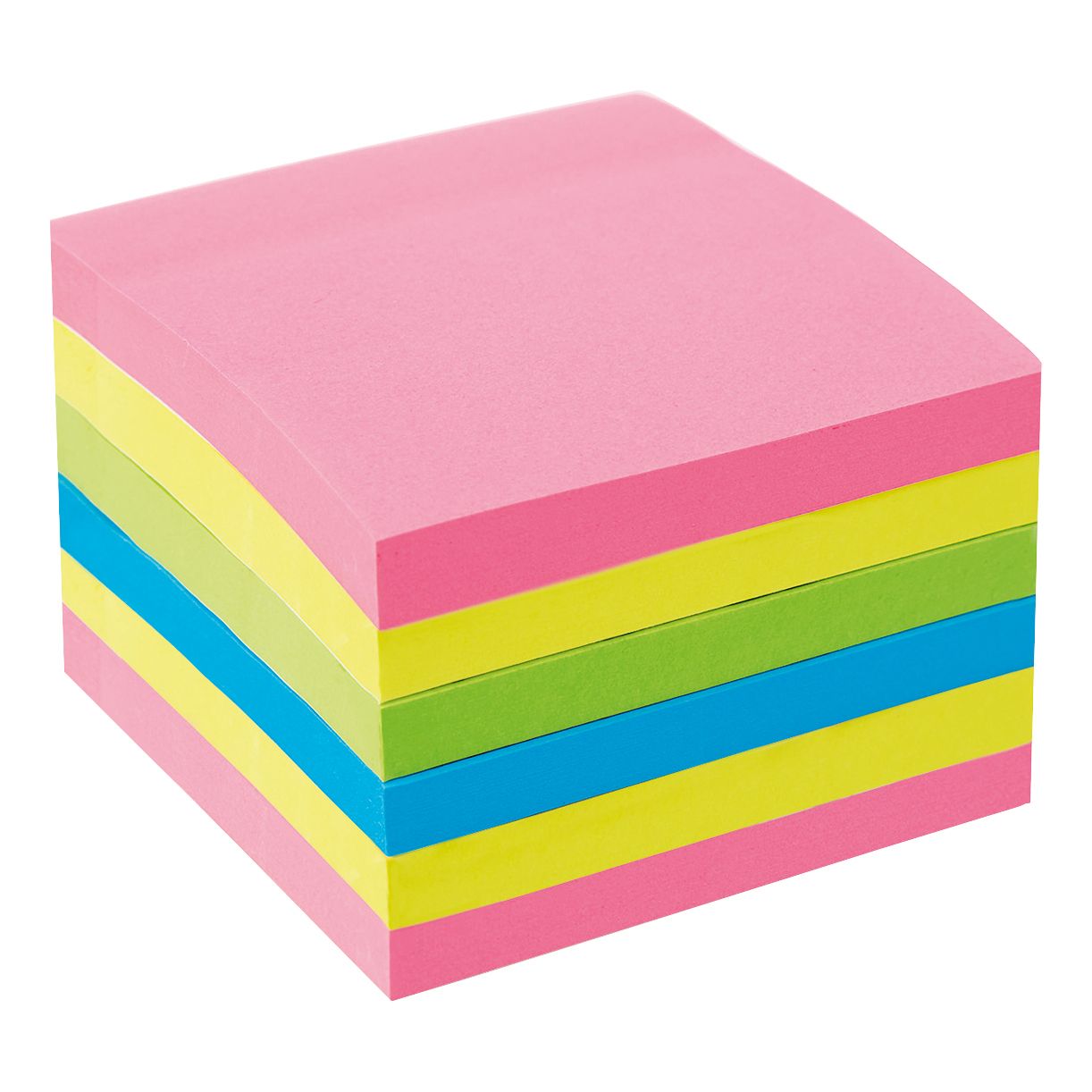 5 Star Sticky Notes Extra Sticky Neon – (Pack of 6)