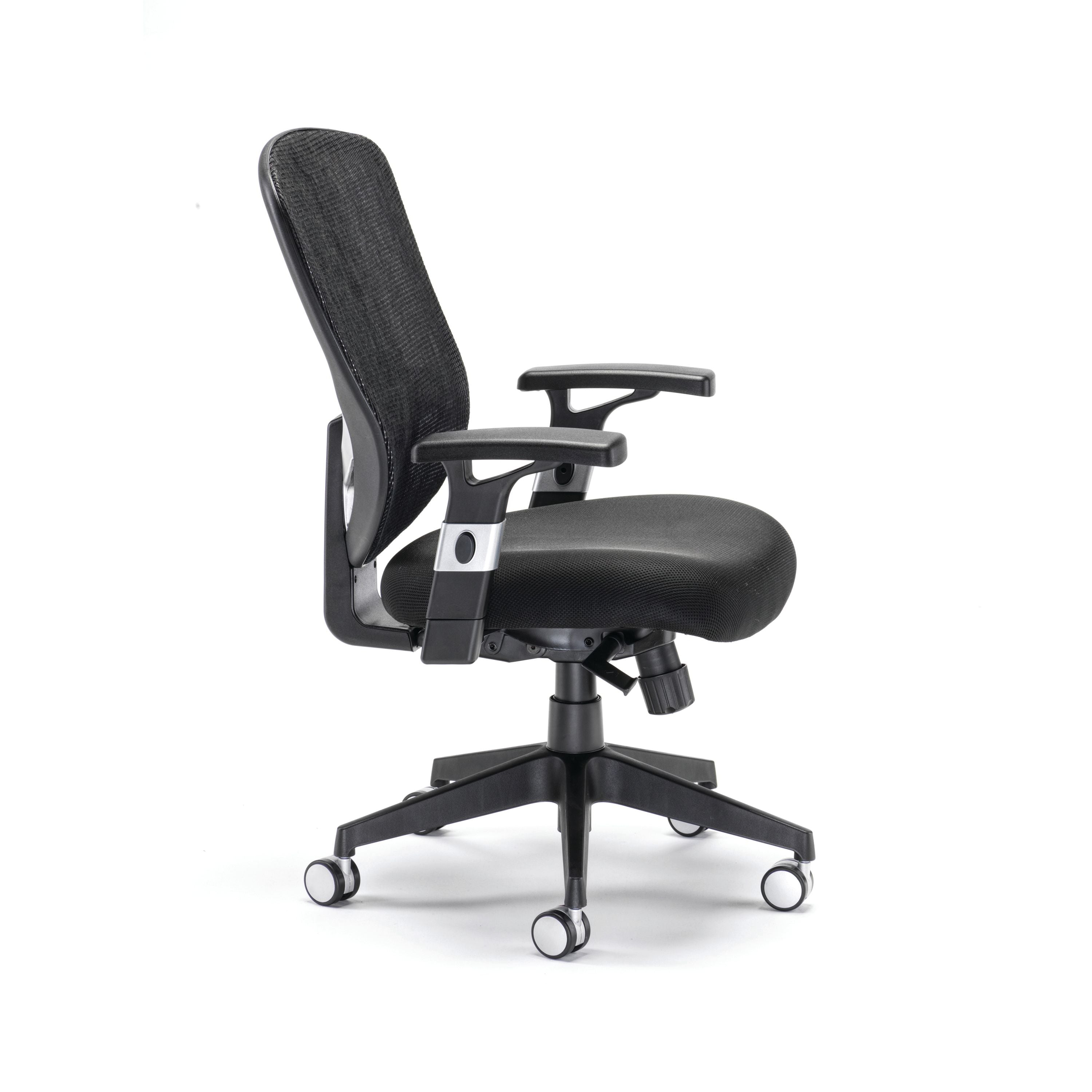 Arista Lexi High Back Chair 710x310x600mm Black