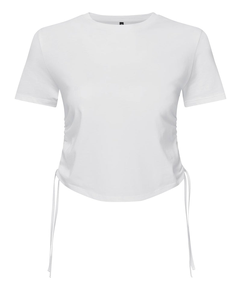 Tri Dri Womens Ruched Crop Top - TR069