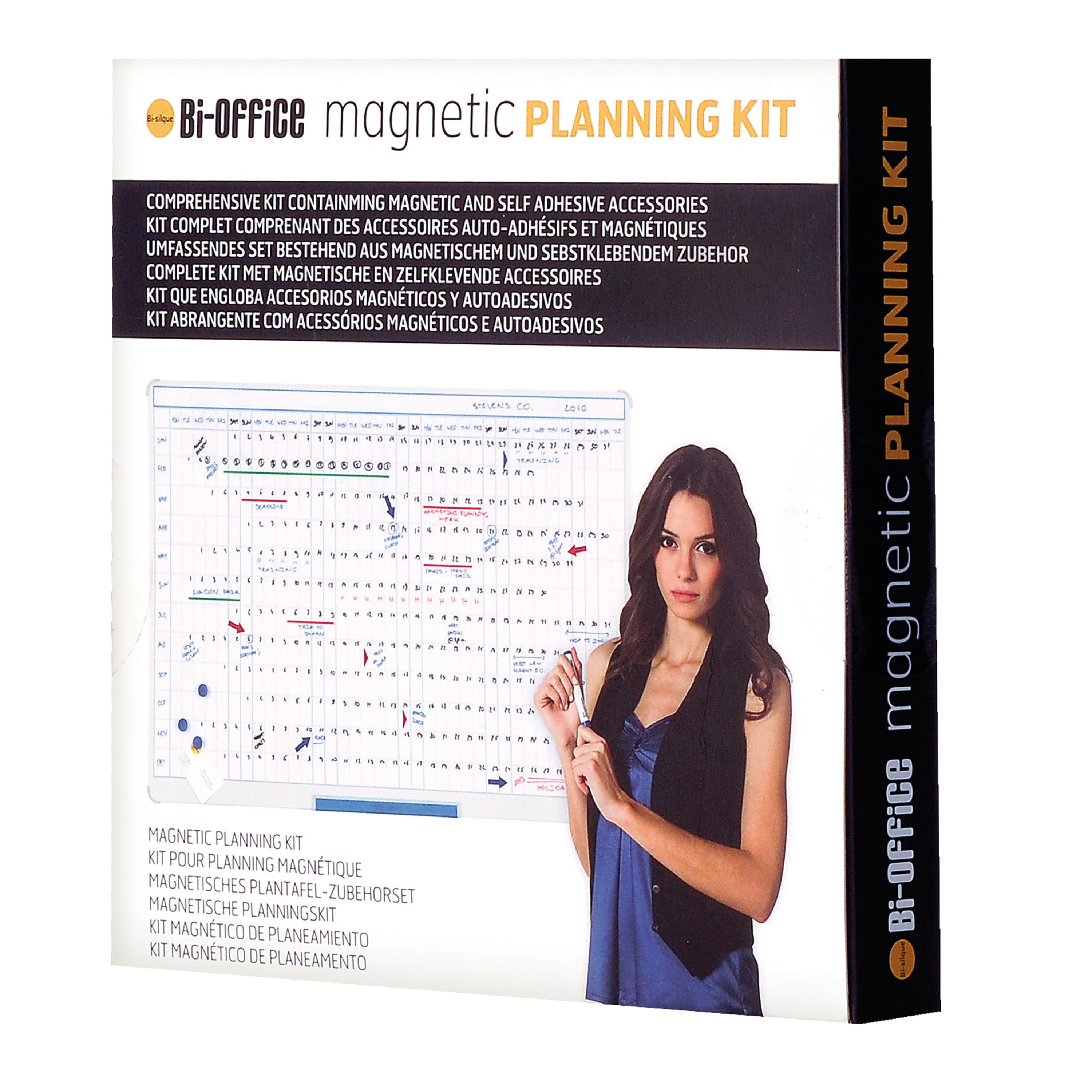 Bi-office Magnetic Planning Kit Kt1717
