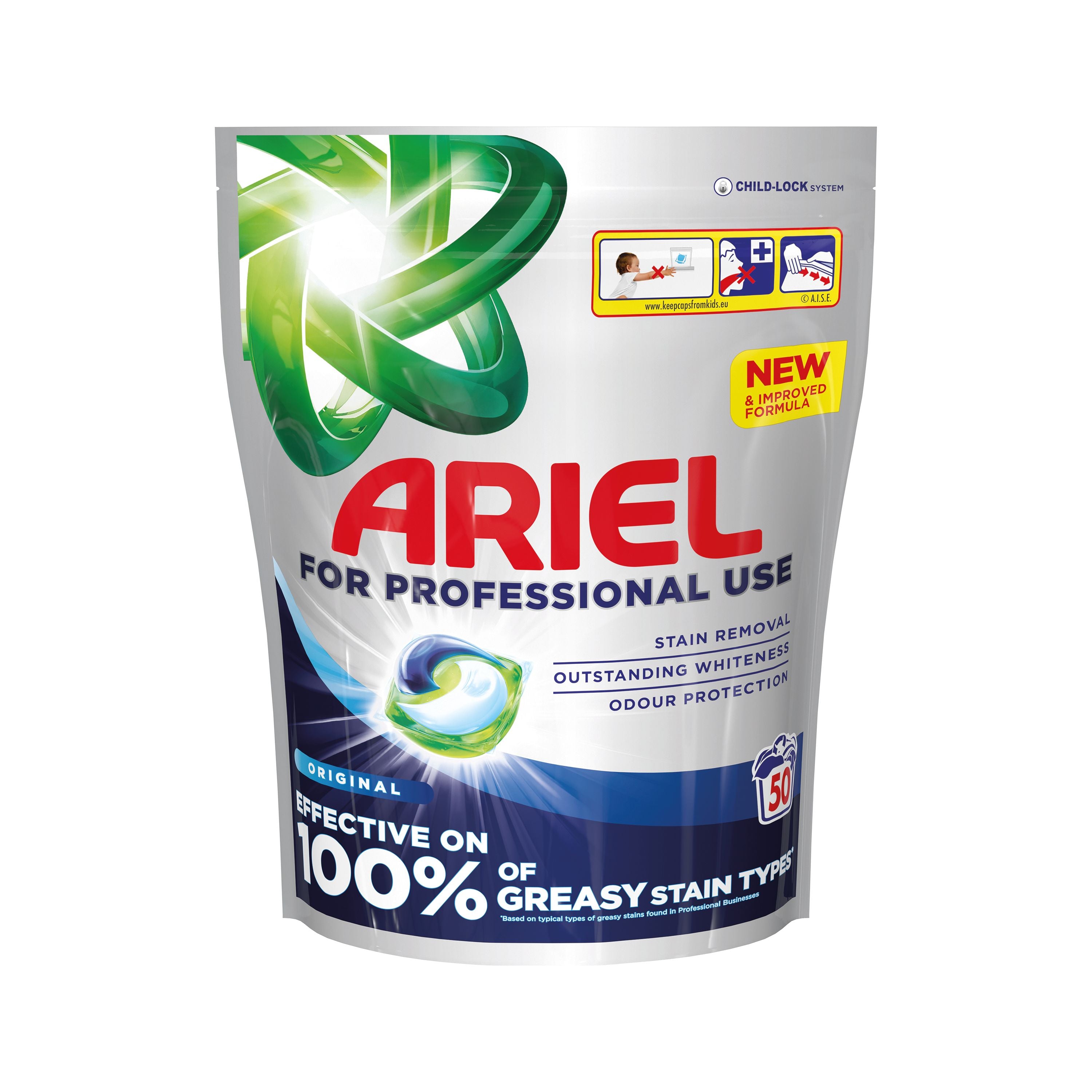 Ariel Professional Liquipods All In One Regular 2x50 Pods – (Pack of 100)
