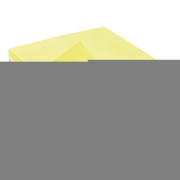 5 Star Sticky Notes Removable Cube Rainbow 940554