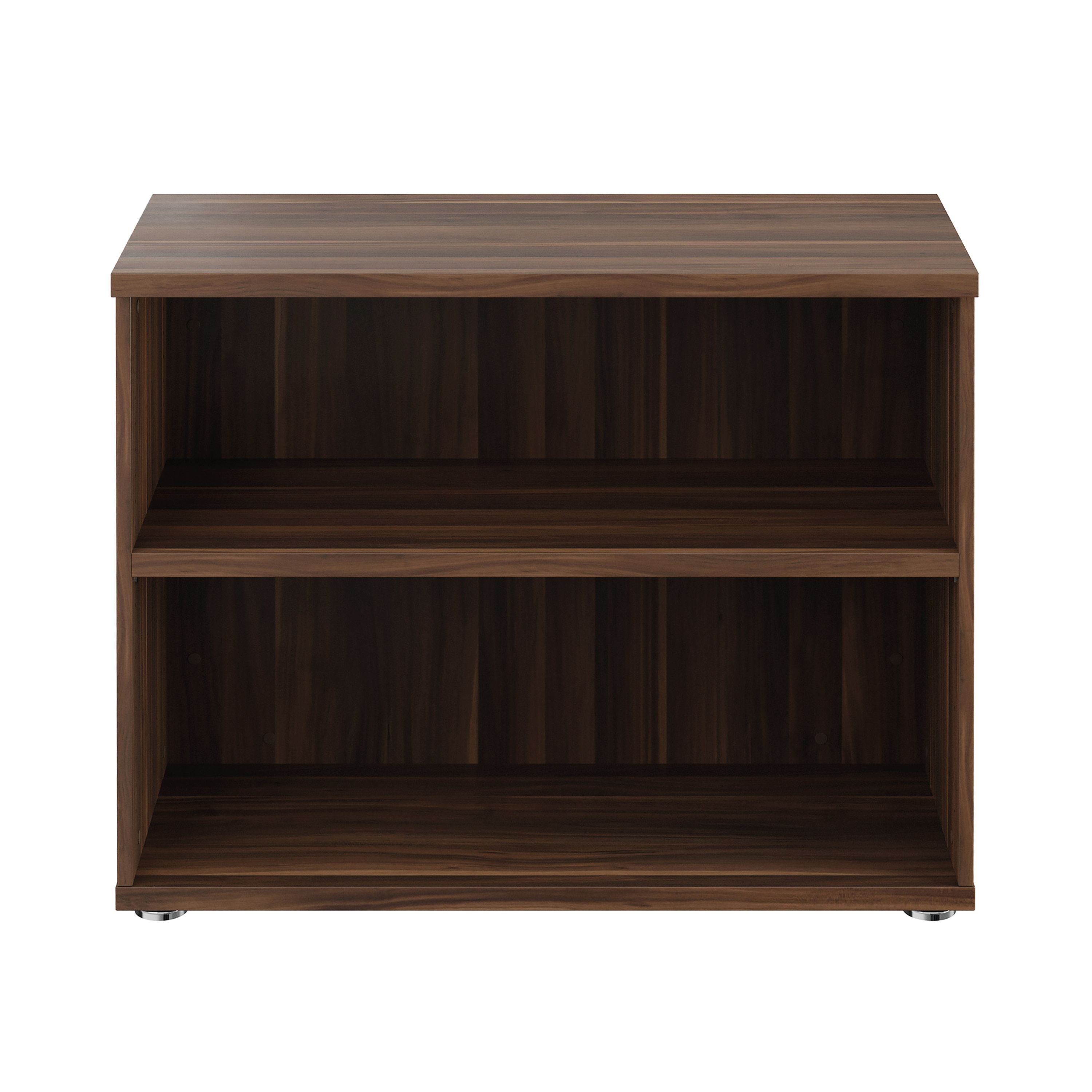 Avior Executive Bookcase 1005x404x800mm Dark Walnut Kf90614