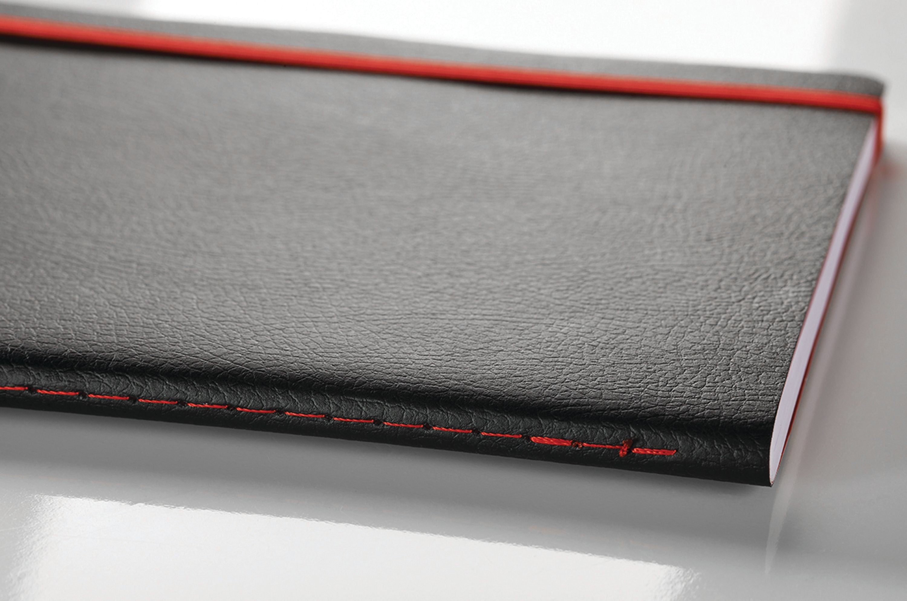 Black N Red Soft Cover Notebook A6 – (Pack of 1)