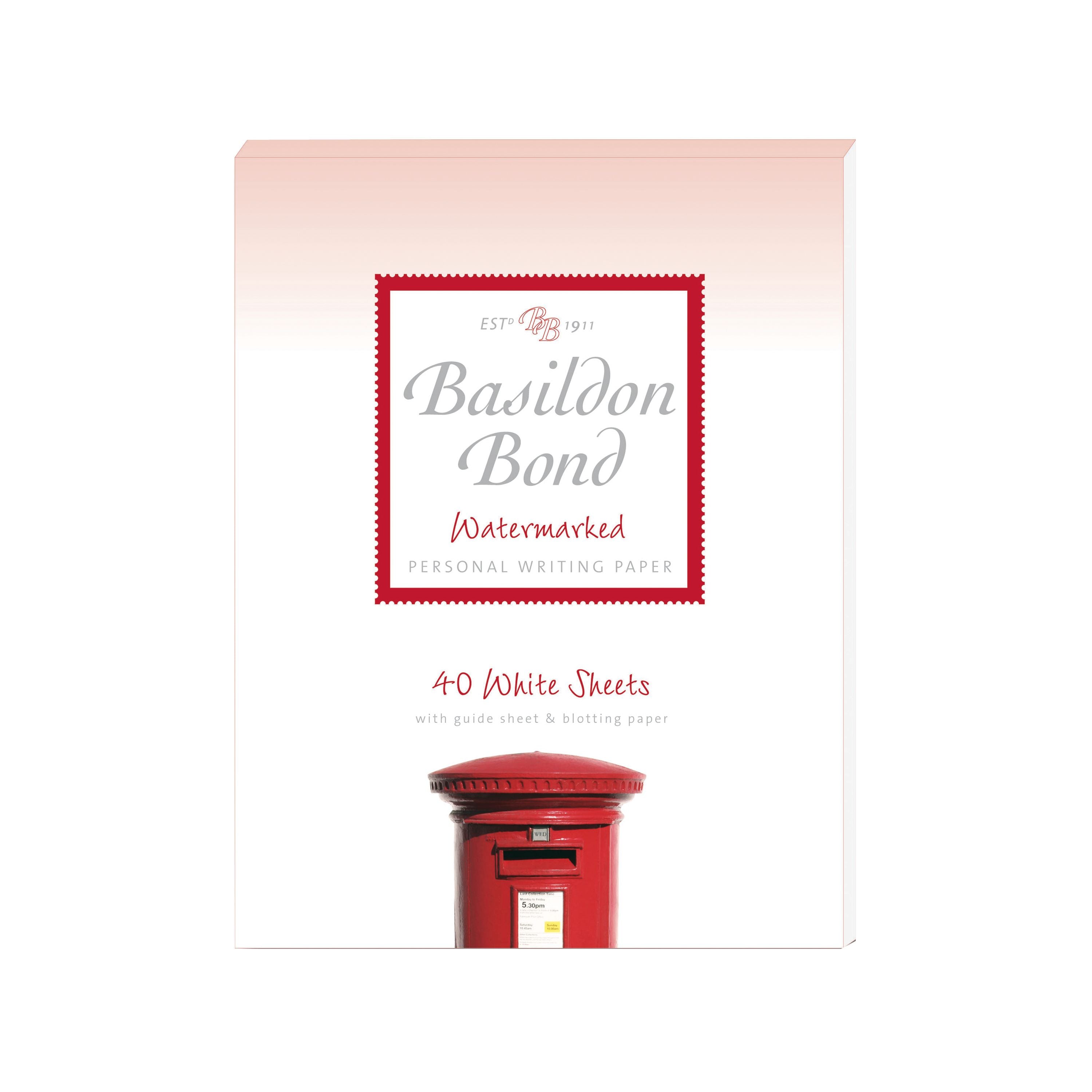 Basildon Bond White Writing Pad 137 X 178mm – (Pack of 10)