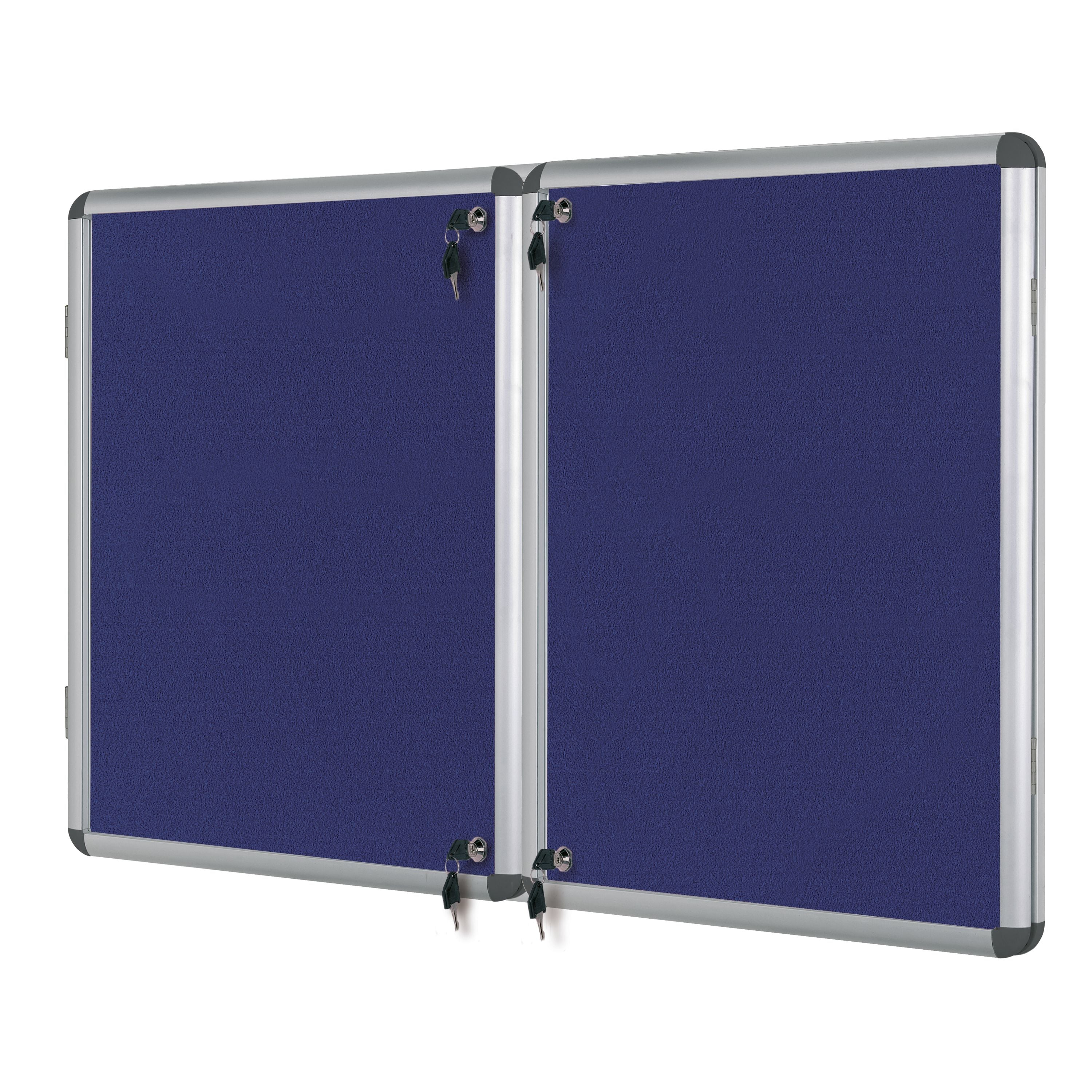 Bi-office Enclore Fire Retardant Blue Lockable Door Top Hinged 32xa4 St770101150