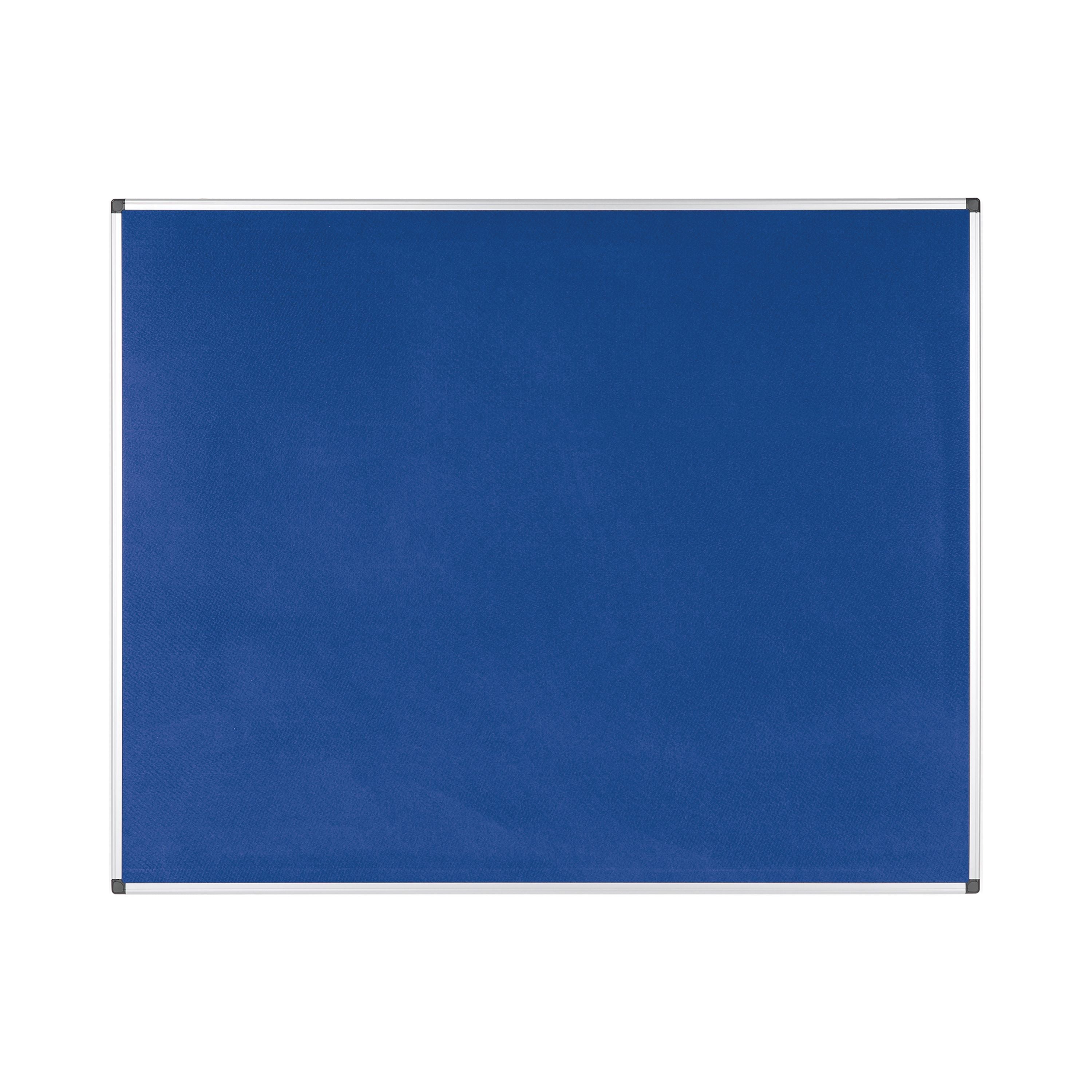 Bi-office New Generation A9 Felt Noticeboard 150x120cm Blue Fa1243170