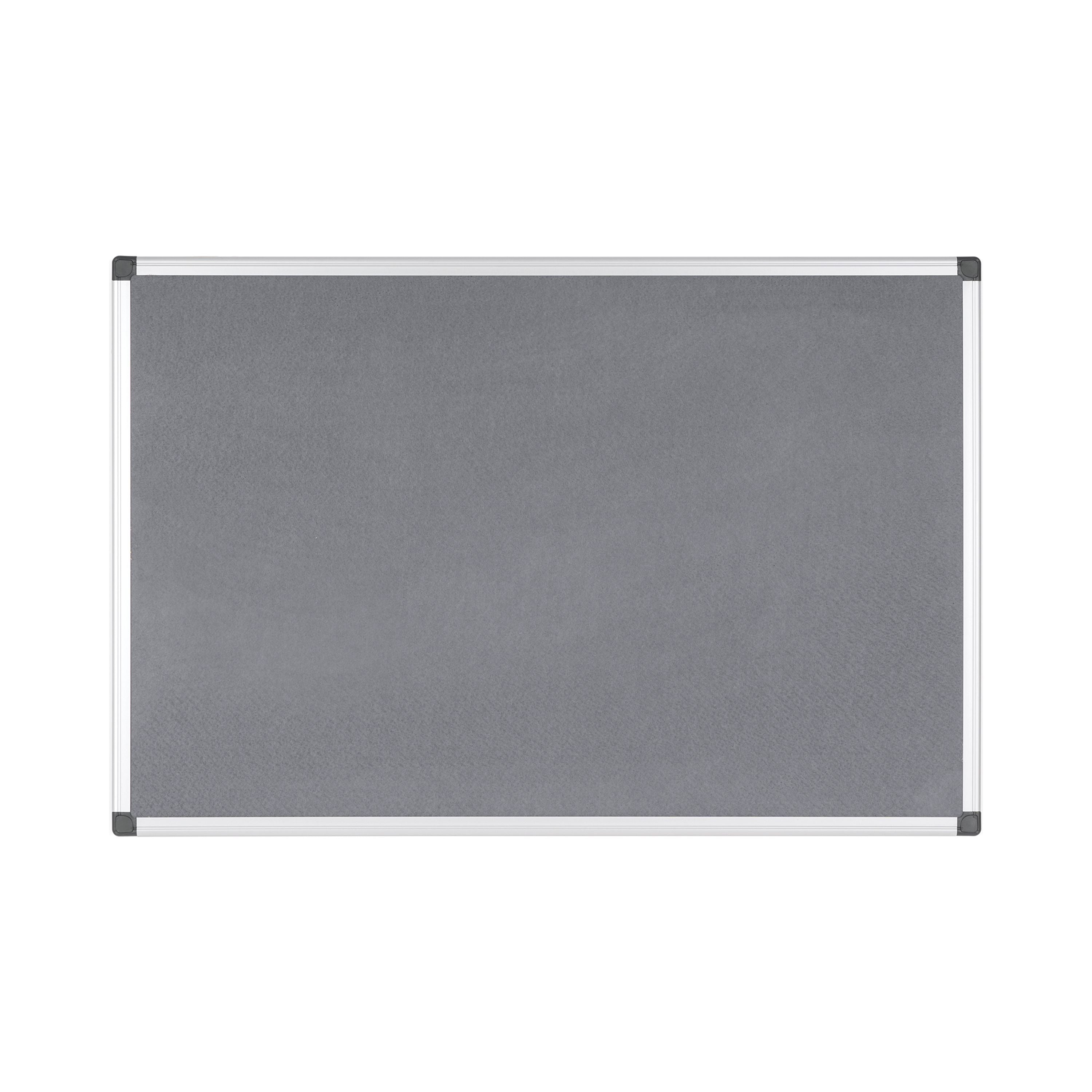 Bi-office New Generation A9 Felt Noticeboard 120x120cm Grey Fa3842170