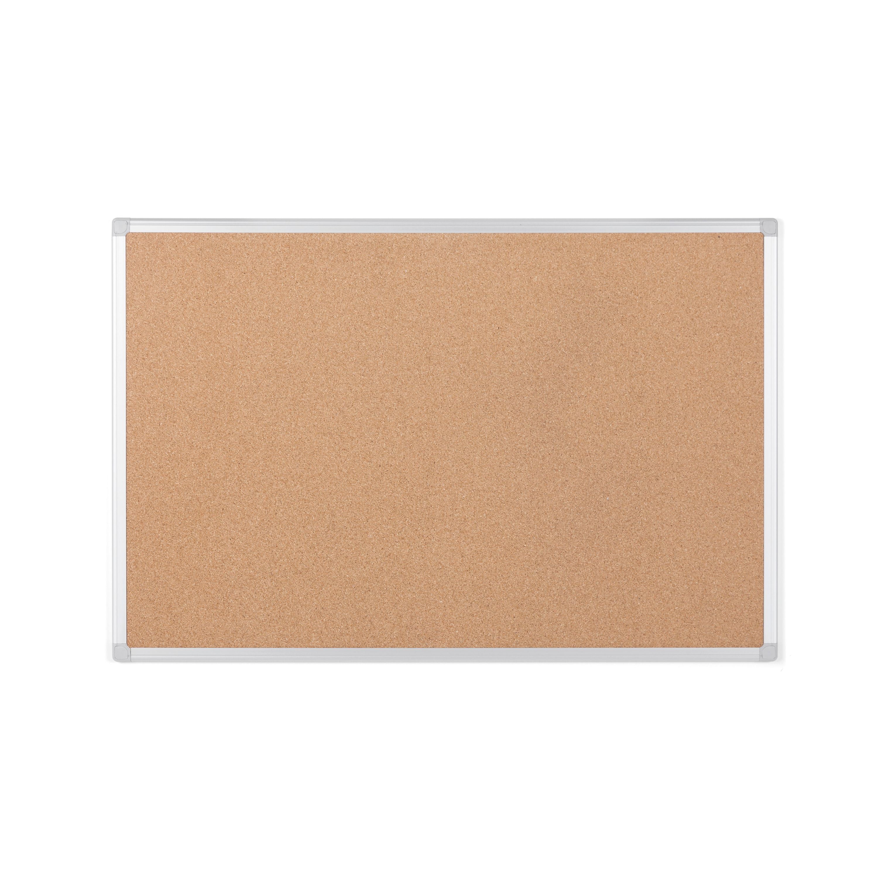 Bi-office Earth-it Aluminium Frame Cork Board 900x600mm Ca031790