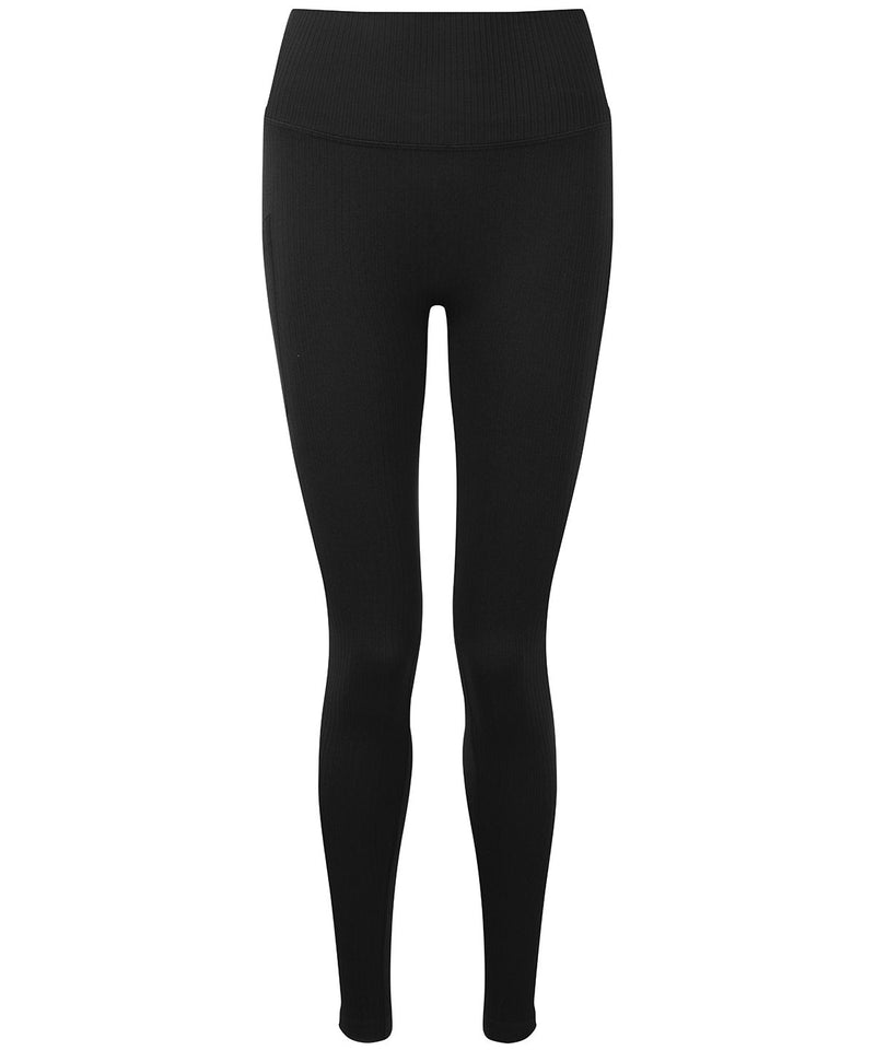 Tri Dri Women's Ribbed Seamless 3D Fit Multi-Sport Leggings - TR211