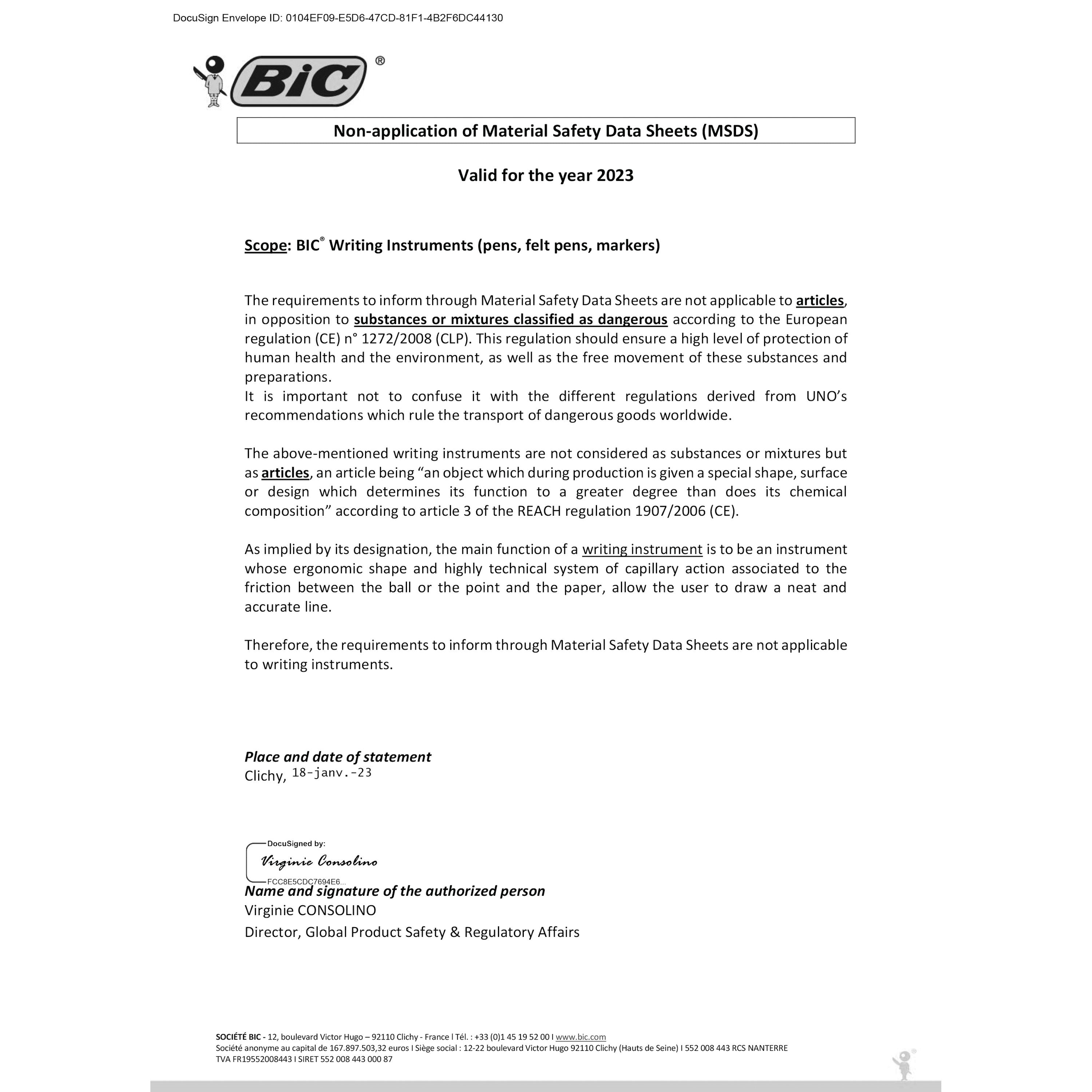 Bic Brite Liner Highlighters Yellow – (Pack of 12)