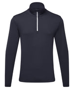 Tri Dri Recycled Long Sleeve Brushed Back Zip Top - TR111 - thumbnail 3